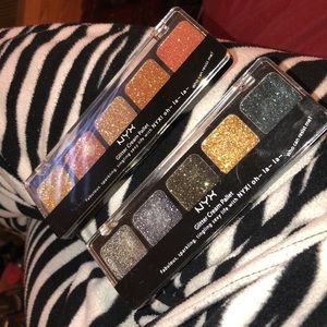 NYX glitter cream pallet